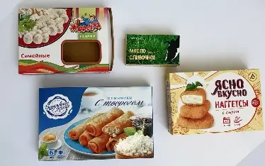 Упаковка для молочных 
и творожных продуктов